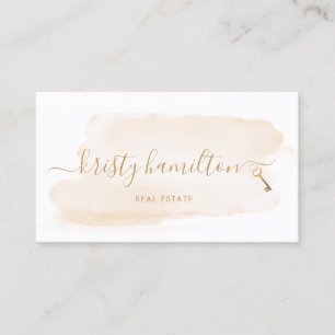 real estate professional house realtor key busines business card