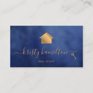 real estate professional house realtor key busines business card