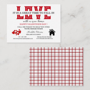 Real Estate Promotional Farming Valentine's Day Card