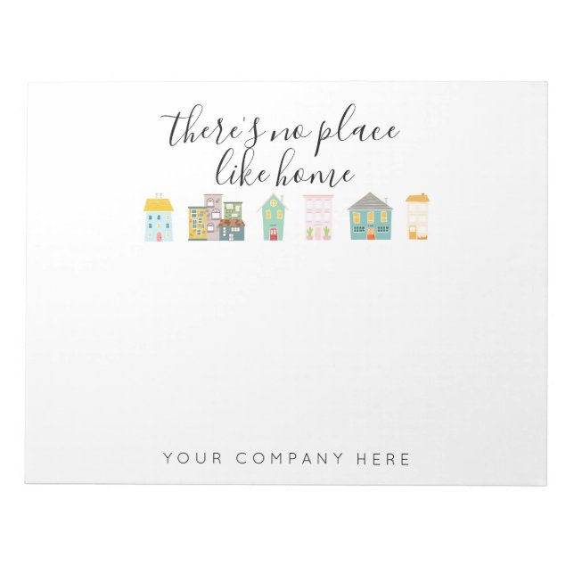 Real Estate Promotional Marketing  Notepad (Front)