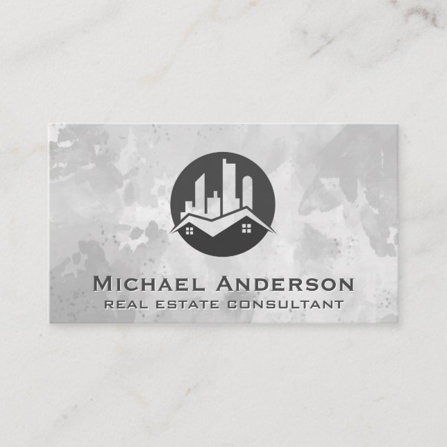 Real Estate Properties | City Residential Business Card (Front)