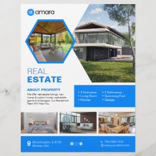 Real Estate Properties Custom Flyer