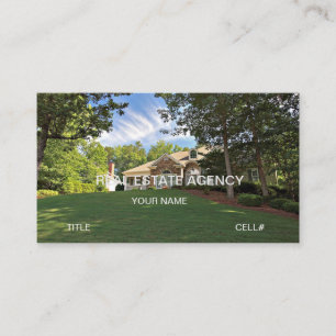 Real Estate Property  Business Card