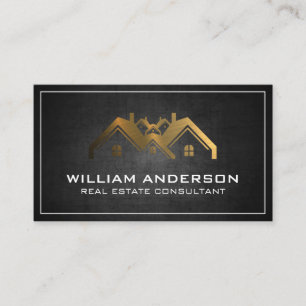 Real Estate Property Logo Business Card