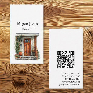 Real Estate, Realtor, Broker Business Card