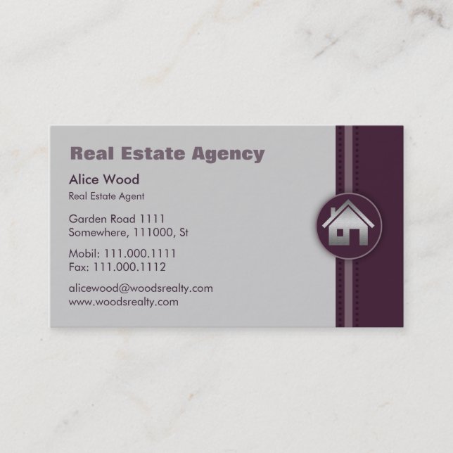 Real Estate | Realtor Business Card (Front)