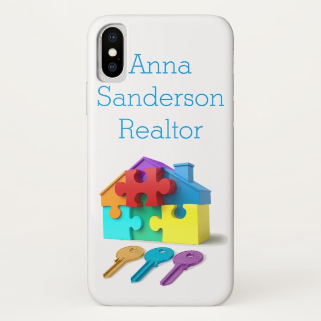 Real Estate, Realtor, estate agent, New Home Case-Mate iPhone Case (Back)