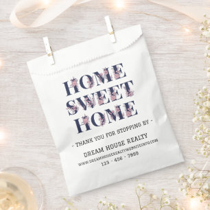 Real Estate Realtor Open House Promotional Favour Bags