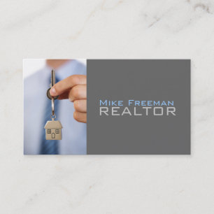 Real Estate Realtor Property Manager Building City Business Card
