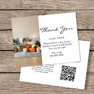 Real Estate Referral Thank You Card – Editable