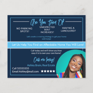 Real Estate Renters Postcards Flyer