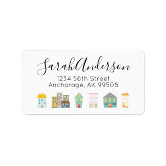 Real Estate Return Address Label