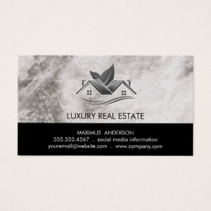 Real Estate Roof Top Marble Modern Logo