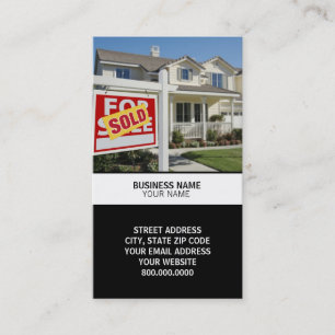 Real Estate Sales Business Card