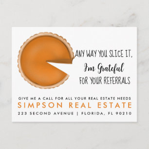 real estate slice pie referrals Announcement