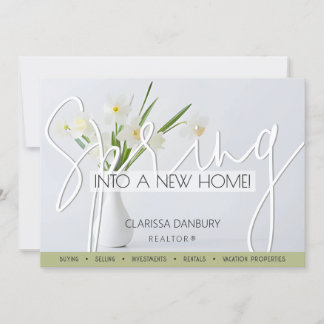 Real Estate Spring Farming Realtor Postcard 