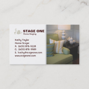 Real Estate / Staging Interior Business Card