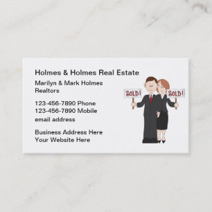 Real Estate Team Business Cards