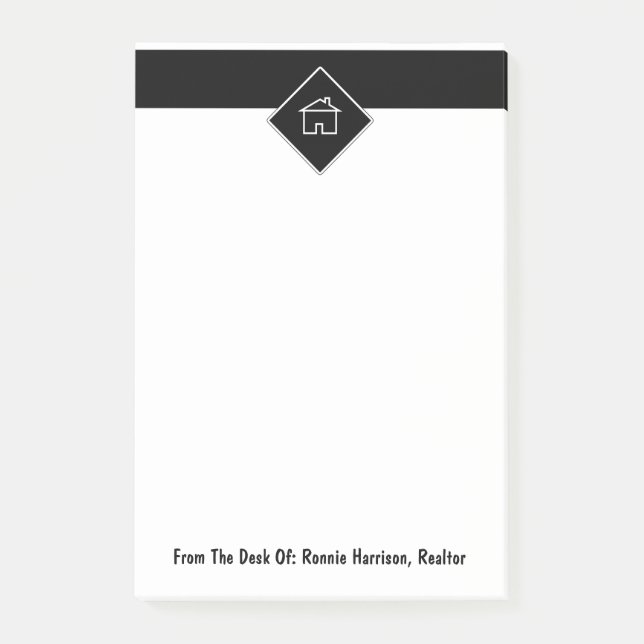 Real Estate Theme Sticky Post Memo Notes (Front)