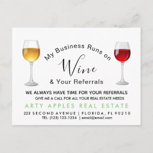 real estate wine referrals Announcement