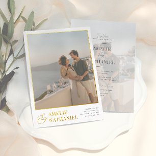 Real Foil Elegant 2 Engagement Photos Wedding