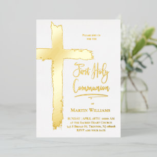 real foil First Holy Communion