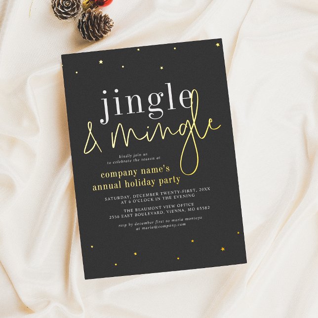 Real Foil Jingle & Mingle Corporate Holiday Party (Creator Uploaded)