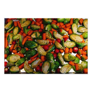 Real Food: Veggie Tray Photo Print