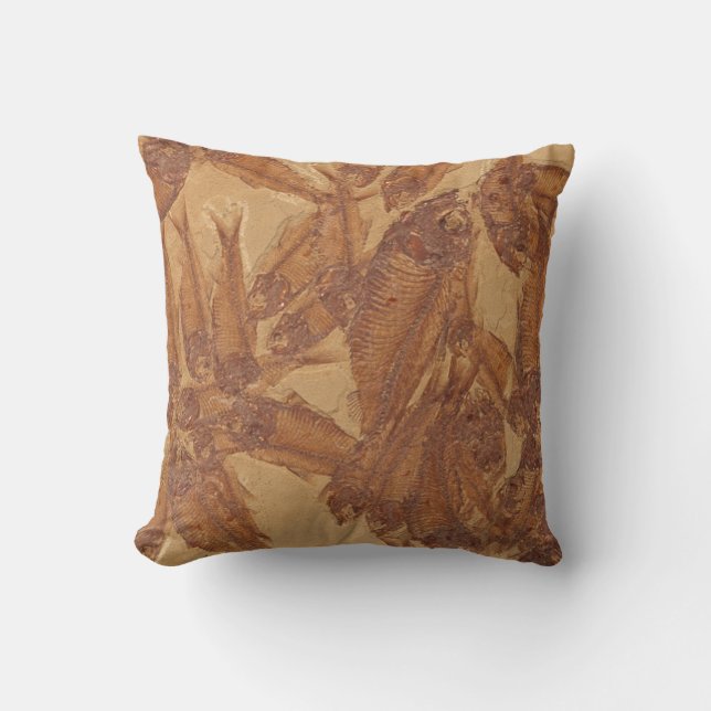 Real Fossil Image Pillow (Front)