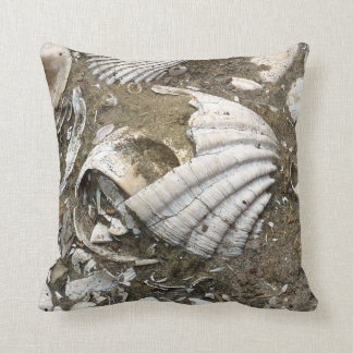 Real Fossil Image Pillow