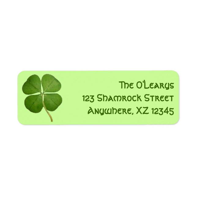 Real Four Leaf Clover (Front)