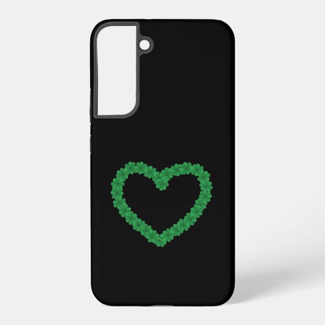 Real Four Leaf Clover Samsung Galaxy S22+ Case (Back)