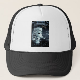 Real Gamers are Protected Trucker Hat