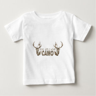 REAL GIRLS WEAR CAMO BABY T-Shirt