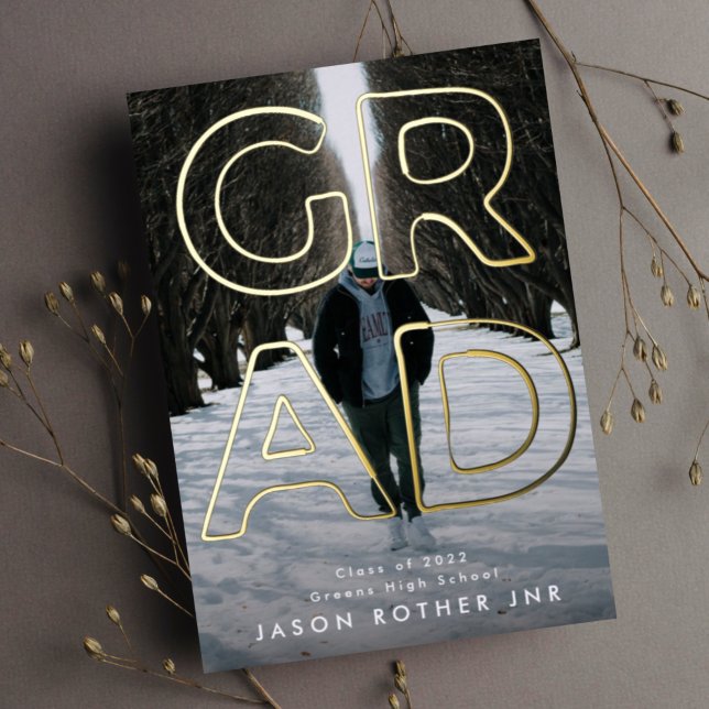 REAL GOLD LINE HOLLOW GRAD Contemporary Photo (Creator Uploaded)