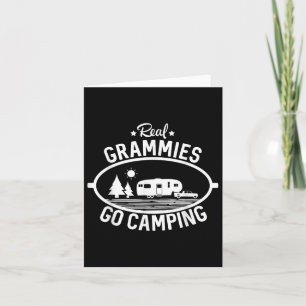 Real Grammies Go Camping 5th Wheel Camper Rv Vacat Card
