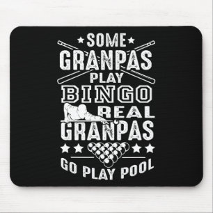 Real Grandpas Play Pool Mouse Mat