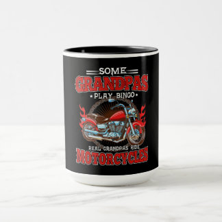 Real Grandpas Ride Motorcycles Motorbike Lover Mug
