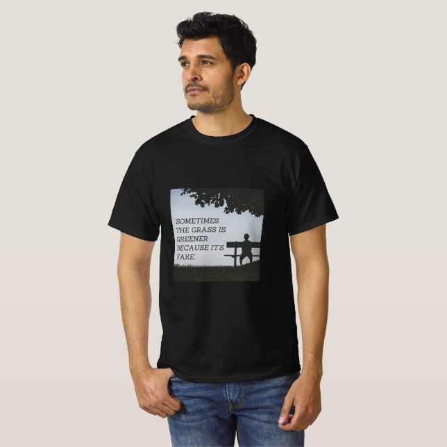  Real Grass Wisdom Tee (Front Full)
