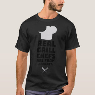 Real Grill Chefs are from Kolkata archaeology ecav T-Shirt
