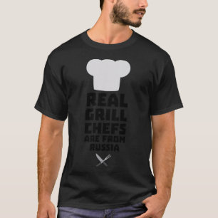 Real Grill Chefs are from Russia S9st3 astronaut T-Shirt