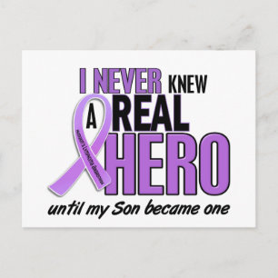 REAL HERO 2 Son HODGKIN’S DISEASE T-Shirts Postcard
