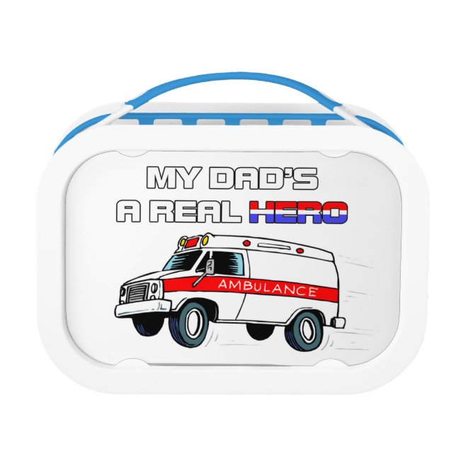 Real Hero EMT Lunch Box (Front)