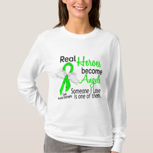 Real Heroes Become Angels Muscular Dystrophy T-Shirt