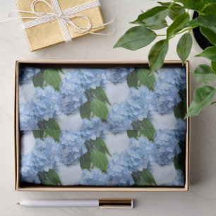 Real Hydrangea Flowers Tissue Paper