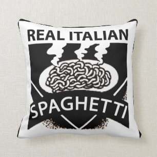 Real Italian Spaghetti Cushion