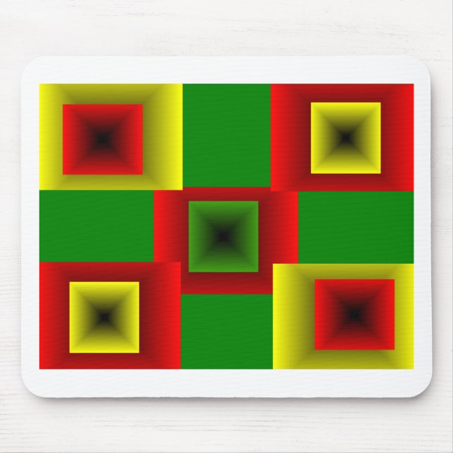 REAL  JAMAICA MOUSE MAT (Front)