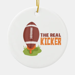 Real Kicker Ceramic Tree Decoration