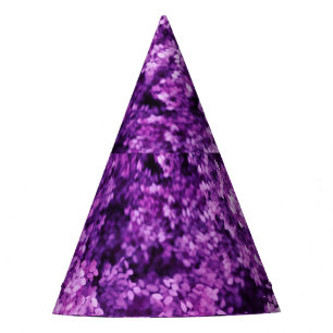 Real knitted fabric, textured background. party hat