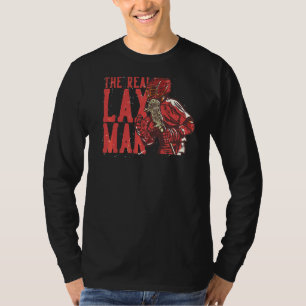 Real Lax Man Coach Mens Lacrosse T-Shirt
